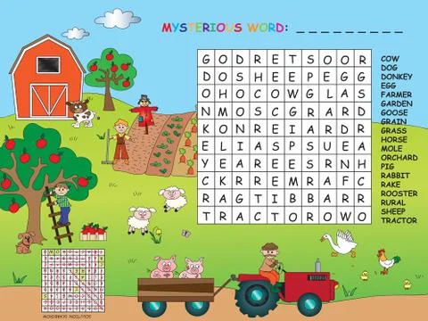 Crossword Stock Illustration