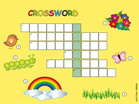 Crossword Stock Illustration