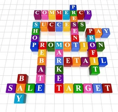 Crossword  Stock Illustration