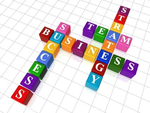 Crossword  Stock Illustration