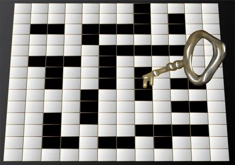 Crossword Stock Illustration