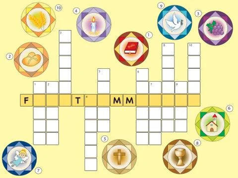 Crossword Stock Illustration