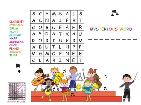 Crossword Stock Illustration