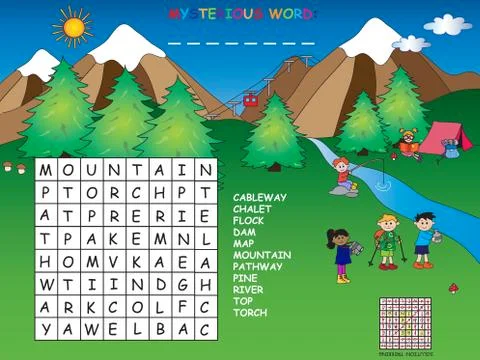 Crossword Stock Illustration