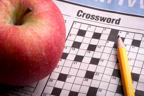 Crossword puzzle Stock Photos