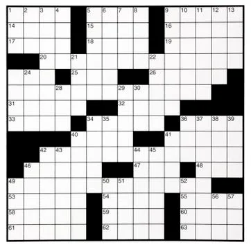 Crossword puzzle Stock Photos