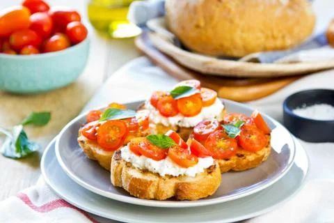 Crostini Stock Photos