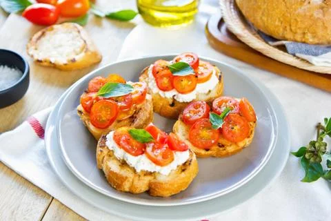 Crostini Stock Photos