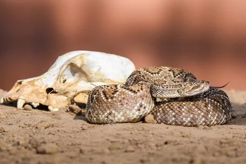 Crotalus with a skull Photos