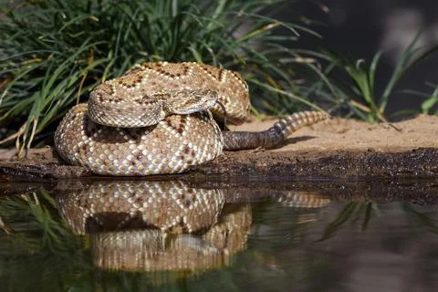 Crotalus in the wild Stock Photos