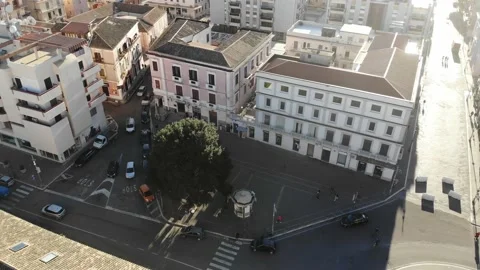 Crotone, Piazza Pitagora, Drone 4K 01 Vidéo 151702235
