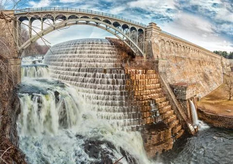 Crotor dam Stock Photos