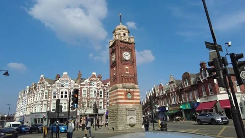 Crouch End, London Stock Footage 189871780