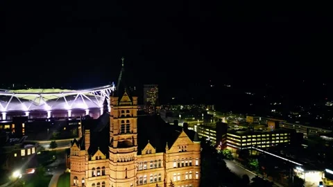 Crouse Hall - Syracuse, NY Video stock 336116742