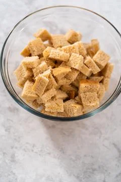Croutons Stock Photos