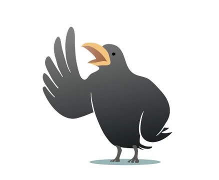 Crow Stock-Illustration