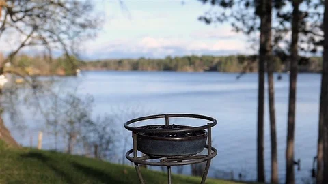 Crow lands at feeder to gulp down grape jelly. Video stock 123445871