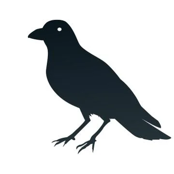 A crow symbol Stock-Illustration