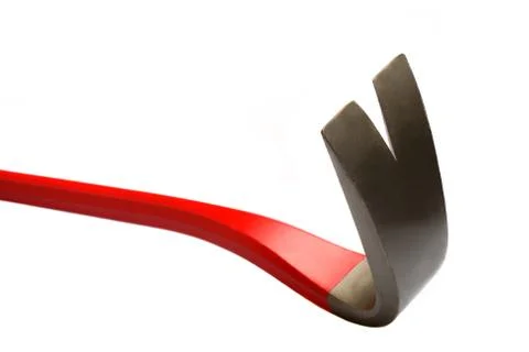 Crowbar isolated on white background Фото
