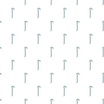 Crowbar pattern design creating a repeating tool background Stock Illustration