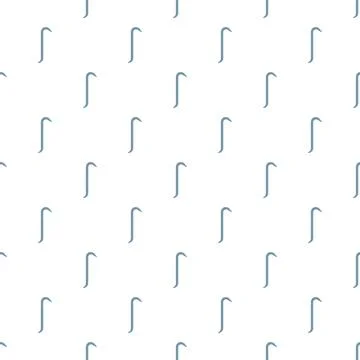 Crowbar tool metal seamless repeating pattern Stock Illustration