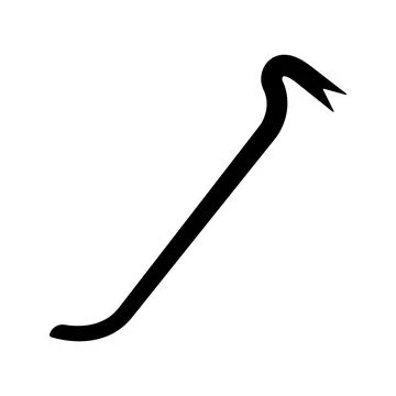 Crowber icon. Stock Illustration