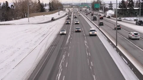 Crowchild Trail Stock Footage 223620816