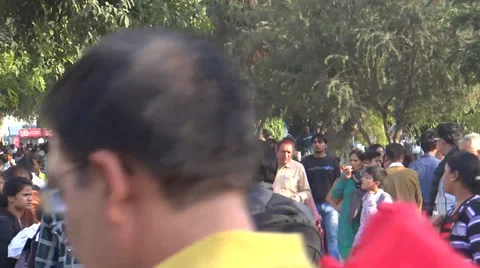 Crowd and crowd 스톡 동영상 32897519