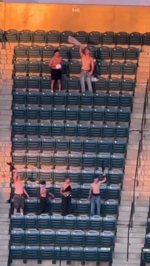 Crowd at Angel Baseball Game, Anaheim California - 22 Jun 2026 Stock Footage 339030213