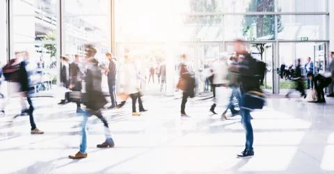 Crowd of anonymous people Stock Photos