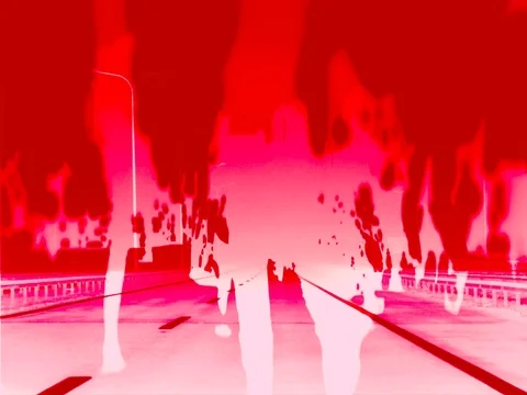 Crowd of anonymous people walking Stock Footage 72271926