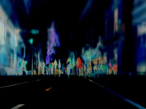 Crowd of anonymous people walking Video stock 72276440