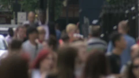 CROWD BLUR Stock Footage 11289547