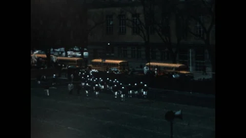 Crowd Cheers Team 1966 Stock Footage 137213635