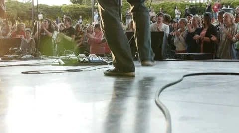 Crowd at a concert 스톡 동영상 8683637