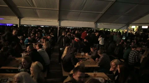 Crowd at concert Stock Footage 44845728