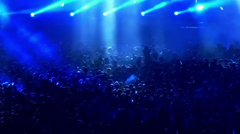 Crowd Concert Stock Footage 56002437