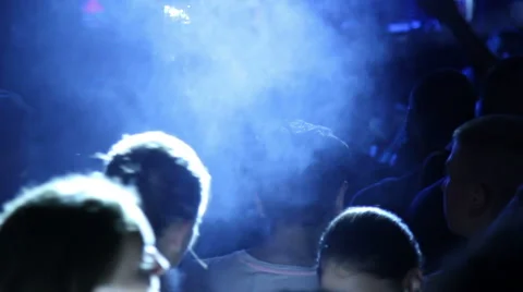 Crowd at the concert Stock Footage 65740868