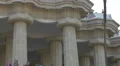 Crowd at the entrance to Park Guell, Barcelona 4k or 4k+ Resolution