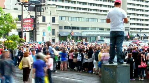 Crowd Stock Footage 476574