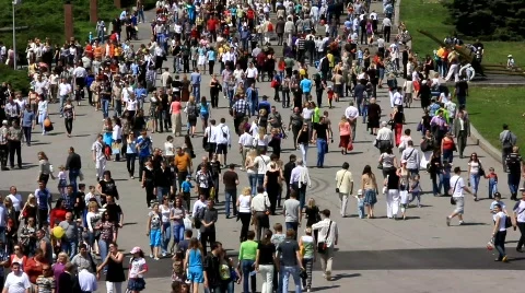 Crowd Stock Footage 714451
