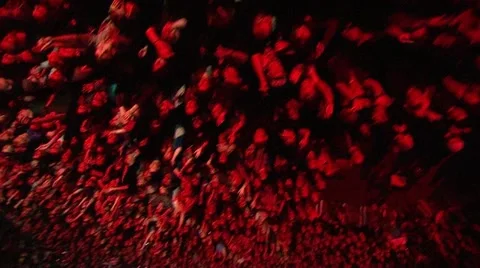 Crowd Video stock 10878080