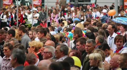 Crowd Stock Footage 11036824