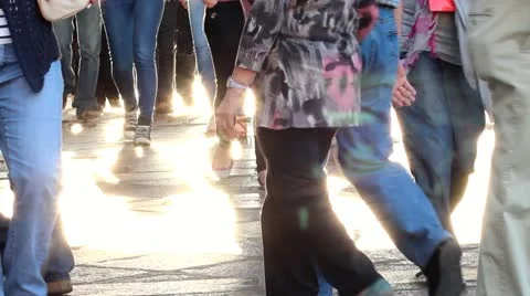 Crowd Video stock 11077662