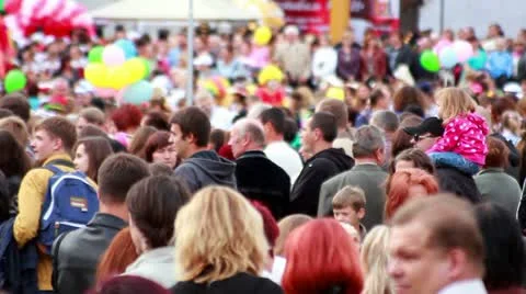 Crowd Stock Footage 11974189