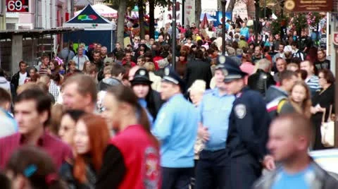 Crowd Stock Footage 11974223