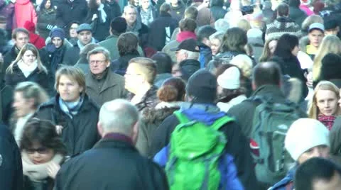 Crowd Stock Footage 17458789