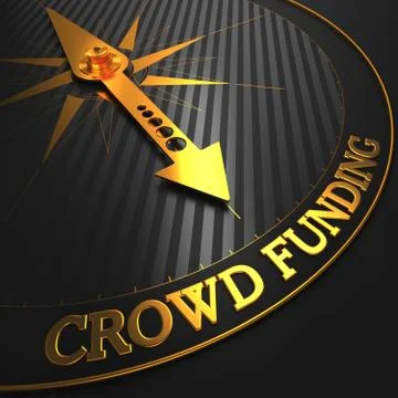 Crowd Funding Concept. Stock Illustration