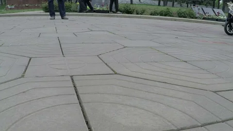 The crowd go from right to left with a pram. Stock Footage 90758450