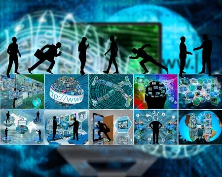 Crowd 스톡 일러스트